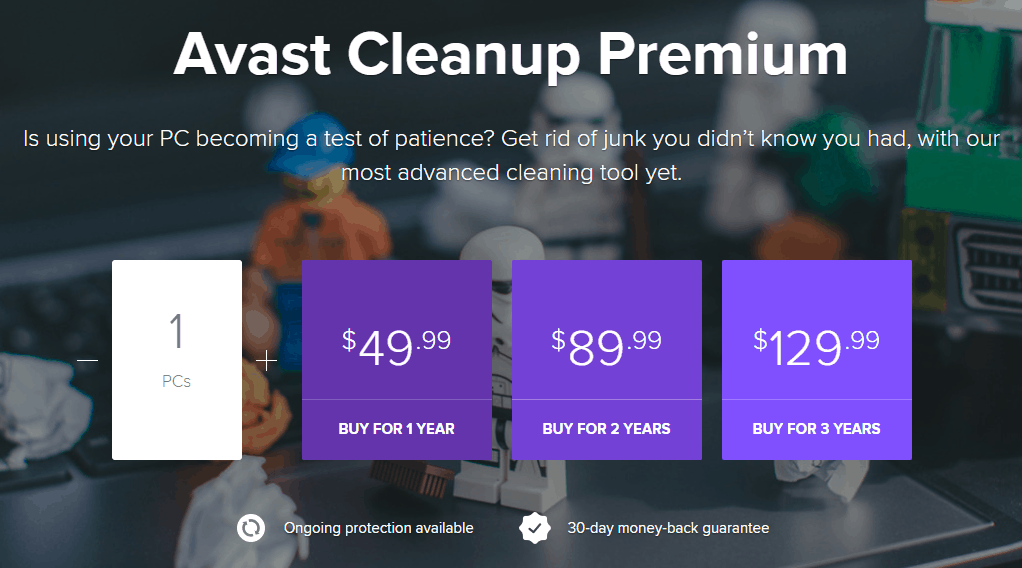 cancel avast premier cleanup