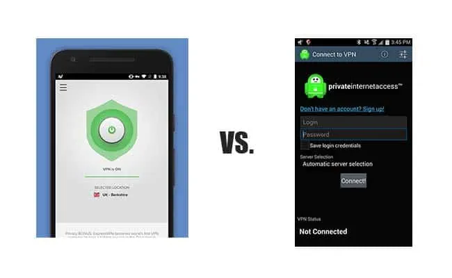 Express VPN vs PIA