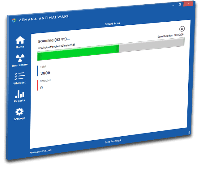zemana antimalware features