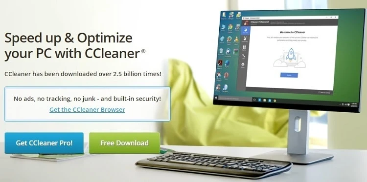 ccleaner optimize