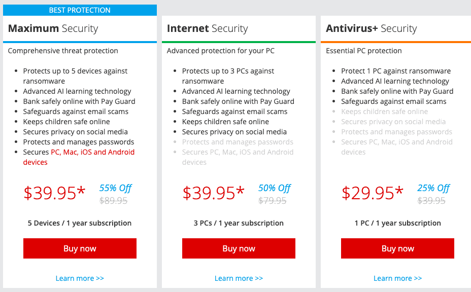 avast vs trend micro