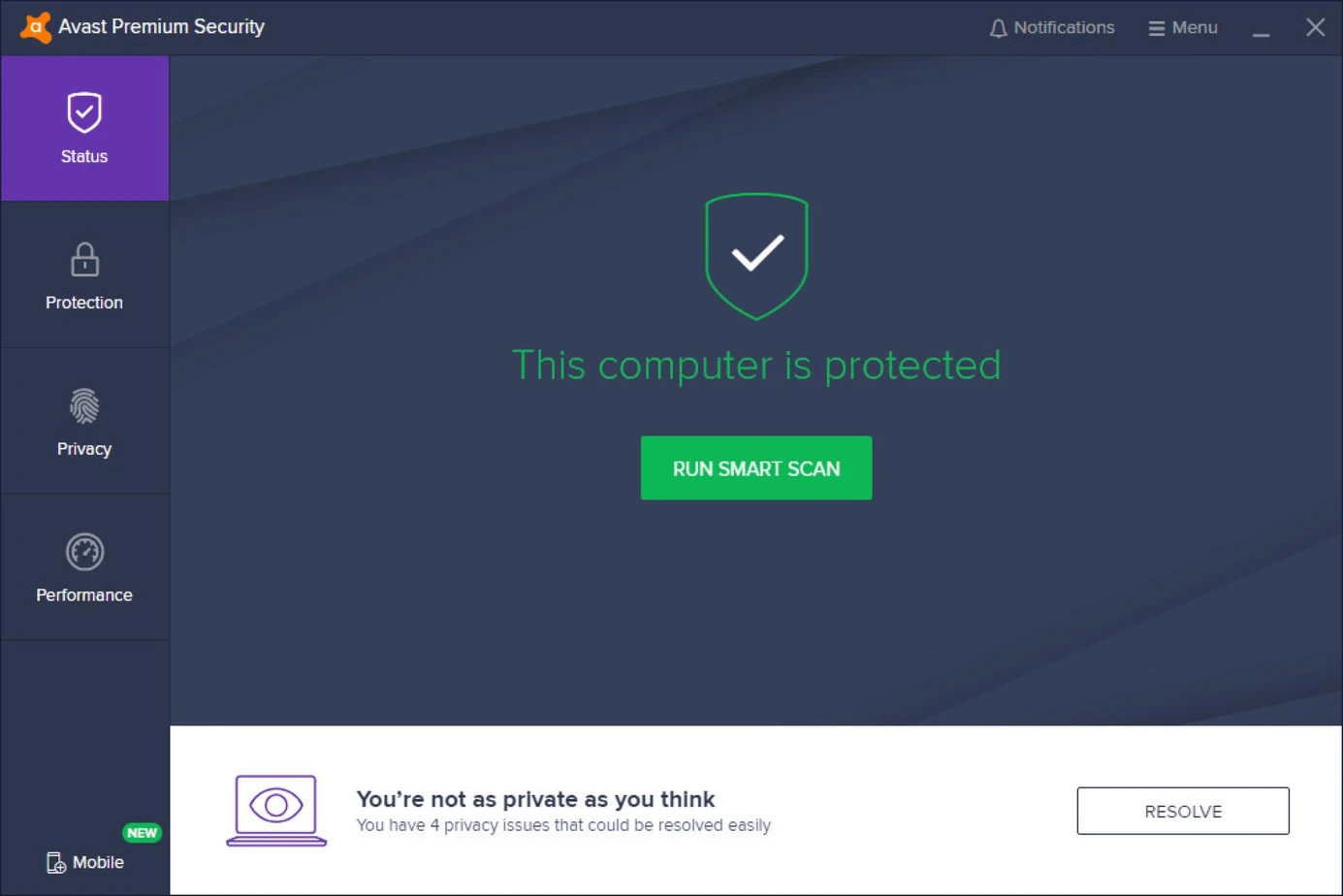 Avast Premium Security