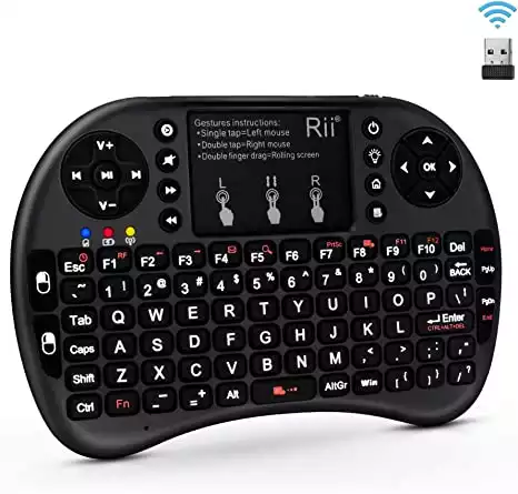 (Upgraded)Rii 2.4GHz Mini Wireless Keyboard