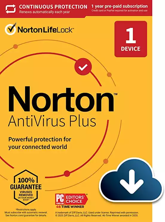 Norton AntiVirus Plus 2021